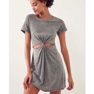 Sparkle & Fade Jersey Tshirt dress with cut outs at midriff